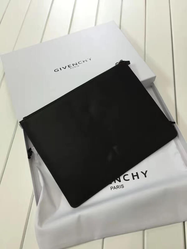 GIVENCHY ジバンシィスーパーコピー 2017新作 シルバースター ラージ クラッチバック_BLACK 06351655 008